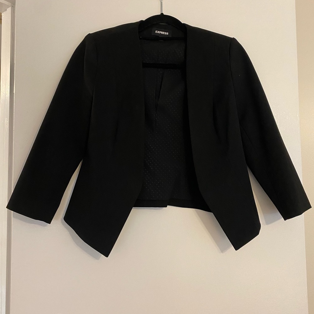 Women’s black blazer